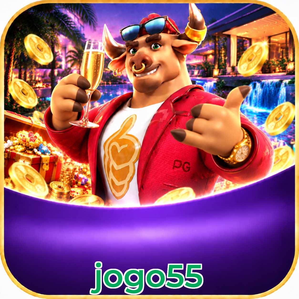Página oficial da jogo55 no Facebook com promoções e suporte